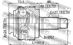 ���� �������� ������ 24x57x27 1910E87A48R ����