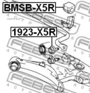 ���� ������������� ������� BMW X5 all 00 1923X5R ����