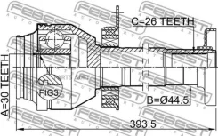 ������ ������. R (�� ������� ���) VW Transporter 7H# 2003-2010 [MEX] 2311T5MTRH ����
