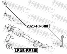 ���� ������������� �������� LAND Rover Range Rover 2013- 2923RRSIIIF ����