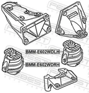 ������� ��� ������ �������������� BMW E60/E61 2.0-3.0i 03 BMME602WDRH ����