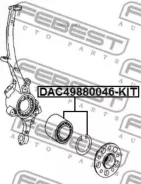 ���������� ����. ���. MB W211/W220 2.4/2.8/3.5/5.0/3.2CDi 034WD �-� DAC49880046KIT ����
