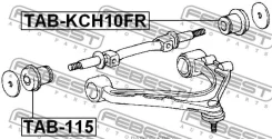 ���������� ��������� �������� ������ (Toyota Hiace/Regiusace KZH1/LH1/RZH1/TRH1 1989-2004) F TAB115 ����
