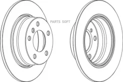 ���� ����. ����. [280x10] 5 ���. BMW 1 Serie 116i, 118i 118D (E87) DDF1303C ����