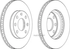 ����. ���� ���. ����. [236x20mm] 4 ���. Dewoo Lanos/Nexia 1.4/1.5 2/95- DDF151 ����