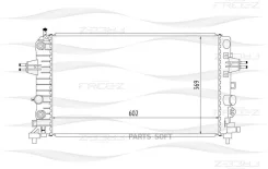 �������� Opel Astra/Zafira 05 KK0163 ����