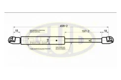 ����������� ��������� ����������� ��������� MINI MINI/ONE/Cooper/Works (R50, R53) 06/01- 330N L=498/197MM GGS020354 ����