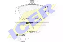 ������� ����. ���. Volvo S40/V40 1.6i-1.9Di 97-03 181236701 ����