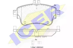 ������� ����. ����. B-Class w246 (11-) 182062 ����