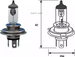 ����� ����������� H4 12V 002555100000 ����