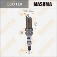 ����� ��������� Masuma Double Iridium (Dilfr6D11) Honda FIT Hybrid 2010-2013/Honda Insight 2009-2014/Hyundai Genesis Coupe 2008-2012/Lexus ES200 2015...