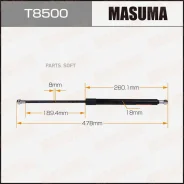 ���� ������� ��������� Masuma L478mm (140) Universal T8500 ����