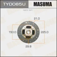 ���� ��������� [225 mm] Toyota Celica/Land Cruiser/Hilux, VW Taro 1.8-2.4 82-99 TYD085U ����