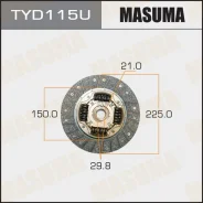���� ��������� Toyota Caldina/Carina/Corolla/Corona/�Liteace/Sprinter/Townace 91-04 TYD115U ����