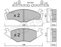 ������� ����. ����. ������. VAG A3 97/ G4/Octavia 9709 1.4/1.6/1.8 2200451K ����