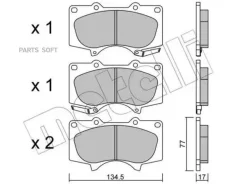 ������� ����. ���. Mitsubishi / Mitsubishi LCV / Toyota / Toyota (FAW) / Toyota LCV4 Runner III (_N18_) : 2.7 4WD / 4 R 2204540 ����