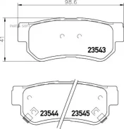 ������� ��������� �������� ����. Elantra Estate Elantra Saloon (HD) GETZ (TB) Grandeur (TG) Highw NP6014 ����