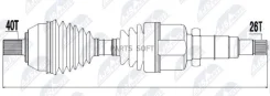 ������ ������ ����, 946mm Ford Mondeo IV 1.8/2.0TDCi 07 NPWFR049 ����