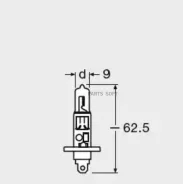 ����� 64150ULT �1 12V (55W) P14 5s ����. ���� ��.1��. � �������� 64150ULT01B ����