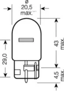 ����� Original LINE 2��. ������� ������� W3X16D 10XBLI2 3C W21W 12V (21W) 750502B ����