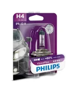 ����� Philips H4 12V 60/55W P43t Visionplus (blister - 1 ��. ) 12342VPB1 ����