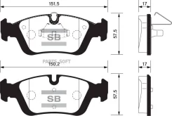 ������� ��������� (�������) BMW 3-Series 90-06, �������� SP1388 ����