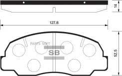 ������� �������� �������� Mazda B 1.8/2.0 81-85, Daihatsu Rocky 2.8TD 91-96 SP1417 SP1417 ����