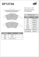 ������� �������� �����. WVA21576 MB Vito/Sprinter, VW LT II 28-35 96 SP1273A SP1273A ����