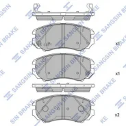 ������� �������� �������� Hyundai Sonata IV 2.0i/2.7 01 SP2556 SP2556 ����