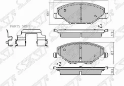 ������� ��������� (�������) Skoda Octavia 16-20 / Rapid 12-, �������� ST6RU698151 ����