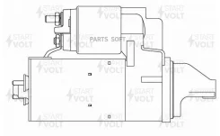 ������� 1,4kW Daewoo Nexia 1.5i 94, Opel Vectra A 1.6i 88 LST0512 ����
