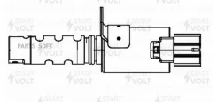 ������ ��. ���. ��� ��� ��� �/� Toyota Yaris (05-) 1.0i �����. (SVC 1909) SVC1909 ����