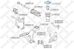 ����� ������������ ��������� Toyota Camry ACV3#/MCV30 01 1217027SX ����