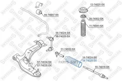 ������� ������� ����� ������ Nissan Maxima V (A33) 00 1474025SX ����