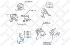 ����� ��������� �������� Toyota RAV 4 ACA20L/ACA26L/ZCA26R 00 2517022SX ����
