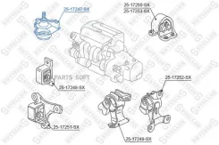 ����� ��������� R Honda CR-V RD4/RD5/RD6/RD7/RD9 2001-2006 2517247SX ����