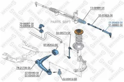���������� ������� ����� Saab 9-3 all 97/9-5 02 5100683SX ����