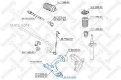 ����� ������� Mazda 2 DY all 03 5271010SX ����