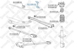 ���� ������������� ������� Hyundai Coupe 96-00 5651006SX ����