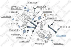 ����� ������ ������� BMW E81/E87 04/E90/E91 05 5700146SX ����