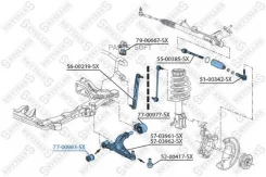 ����������� �����. ������ �����. Chevrolet Cruze 1.6 83Kw/Cruze 1.8 10 7700983SX ����