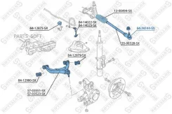 ���������� ������� Mercedes Sprinter W906, VW Crafter 06 8434144SX ����