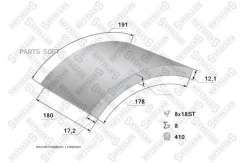 �������� ����. � ����.1-��� 8��. ��. ���.19487/19495 18. �3-13. �1(410x183)(8x18)MAN, �Shacman 8501010SX ����