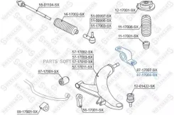 ����������� ������ ���. L (� �����������) Subaru Impreza 93/Legasy 89/Forester 98-02 8717008SX ����