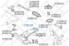 ����������� ������ ���. Toyota Carina AT190/ST190 all 92-97 8798012SX ����