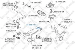 ����������� ������ ���. Toyota Avensis 97-03 8798018SX ����