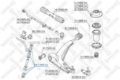 ������ ������. ������������� Daewoo Lanos 97 8973006SX ����
