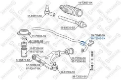 ������ ������������� ��������� ����������� d23 Mitsubishi Carisma DA1A-DA5A 00 8972043SX ����