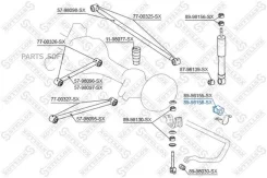 ������ ������������� ������� ����������� �����. ��������� Toyota Land Cruiser 98 8998158SX ����