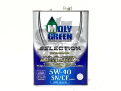MolyGreen. 5W-40, �������������, 4��. ����